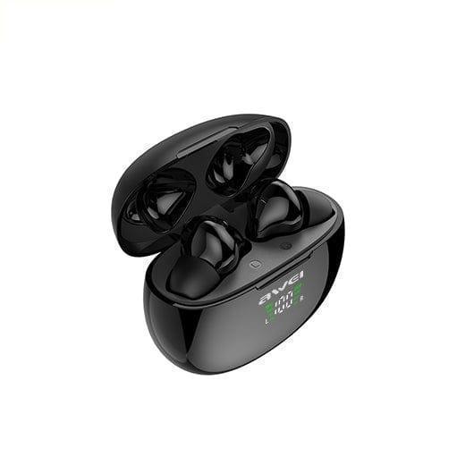 AWEI T15 BLUETOOTH EARBUD HANDSFREE ΜΑΥΡΟ- vip mix shop