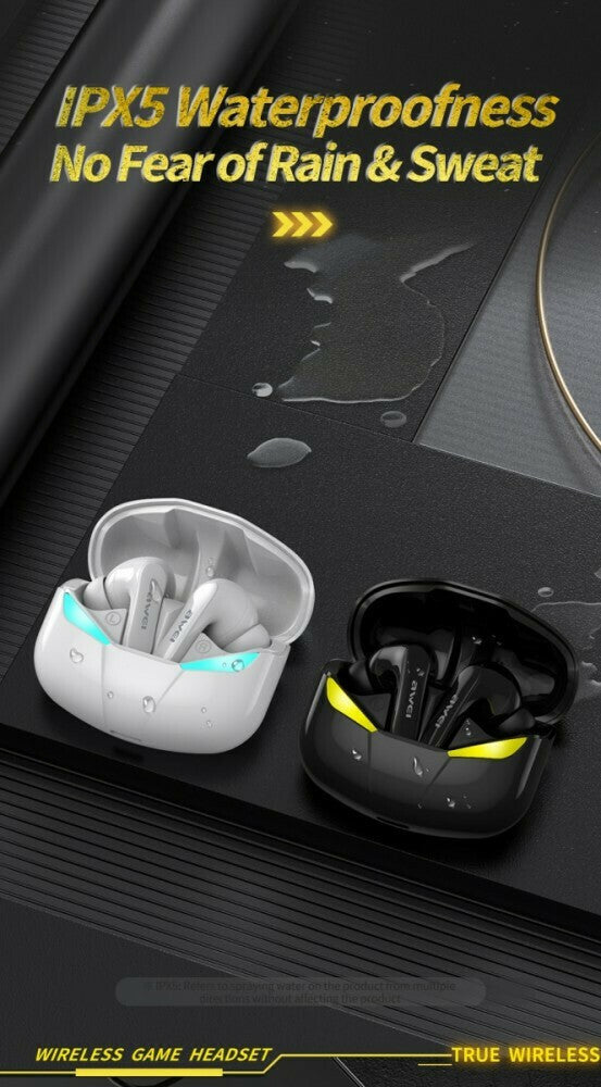 AWEI T35 IN-EAR BLUETOOTH HANDSFREE ΑΚΟΥΣΤΙΚΑ ΜΕ ΘΗΚΗ ΦΟΡΤΙΣΗΣ ΜΑΥΡΑ