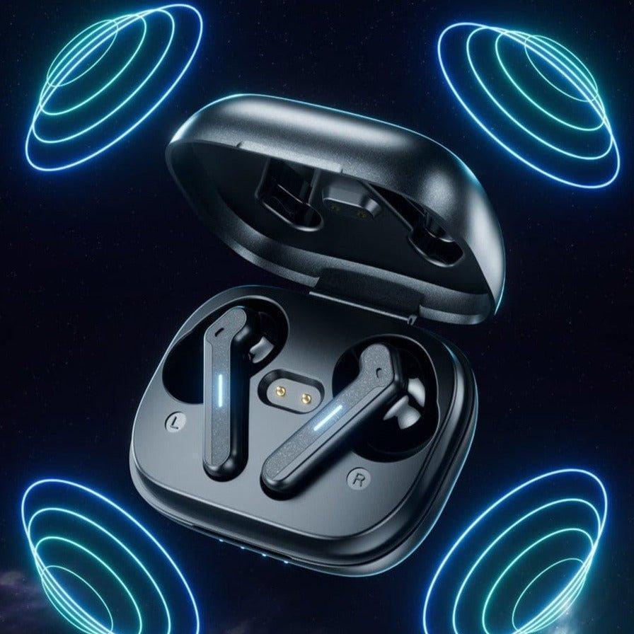 AWEI T53 ENC ΑΚΟΥΣΤΙΚΑ ΑΣΥΡΜΑΤΑ BLUETOOTH EARPODS WIRELESS EARPHONES ΜΕ ΘΗΚΗ ΦΟΡΤΙΣΗΣ ΜΑΥΡΟ - vip mix shop