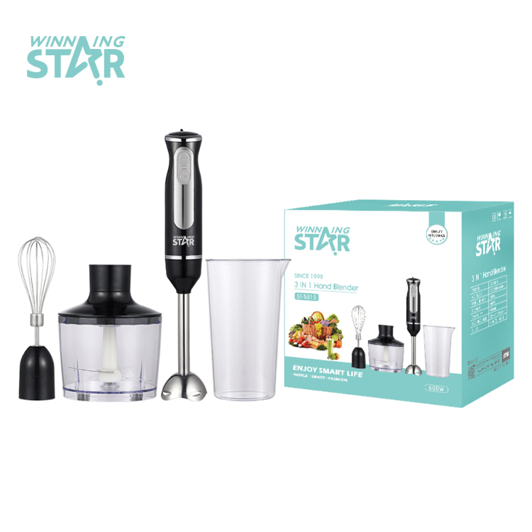 ΜΠΛΕΝΤΕΡ ΧΕΙΡΟΣ 4 ΣΕ 1 600 WATT WINNING STAR - vip mix shop