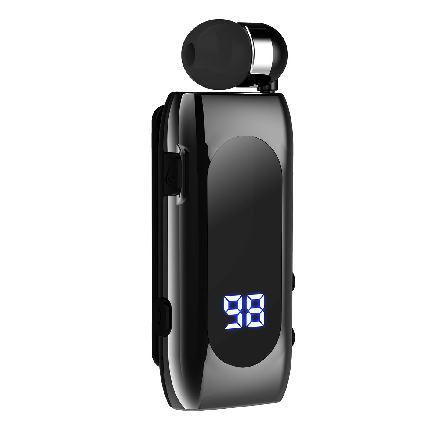 BLUETOOTH HANDSFREE FINEBLUEK 55 IN-EAR ΠΕΤΟΥ ΜΑΥΡΟ