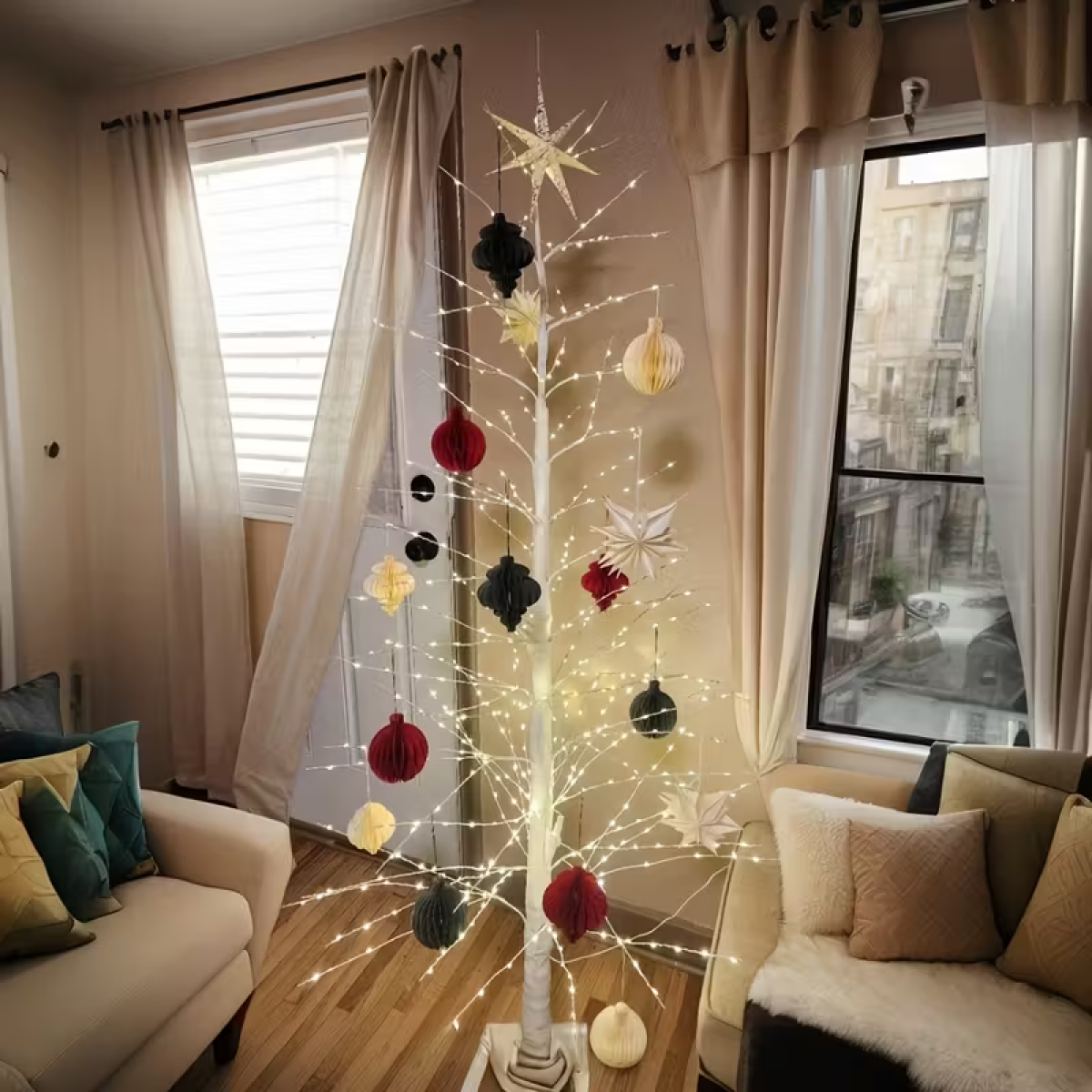 Φωτιζόμενο Χριστουγεννιάτικο Δέντρο LED 150cm – 480 Λαμπάκια