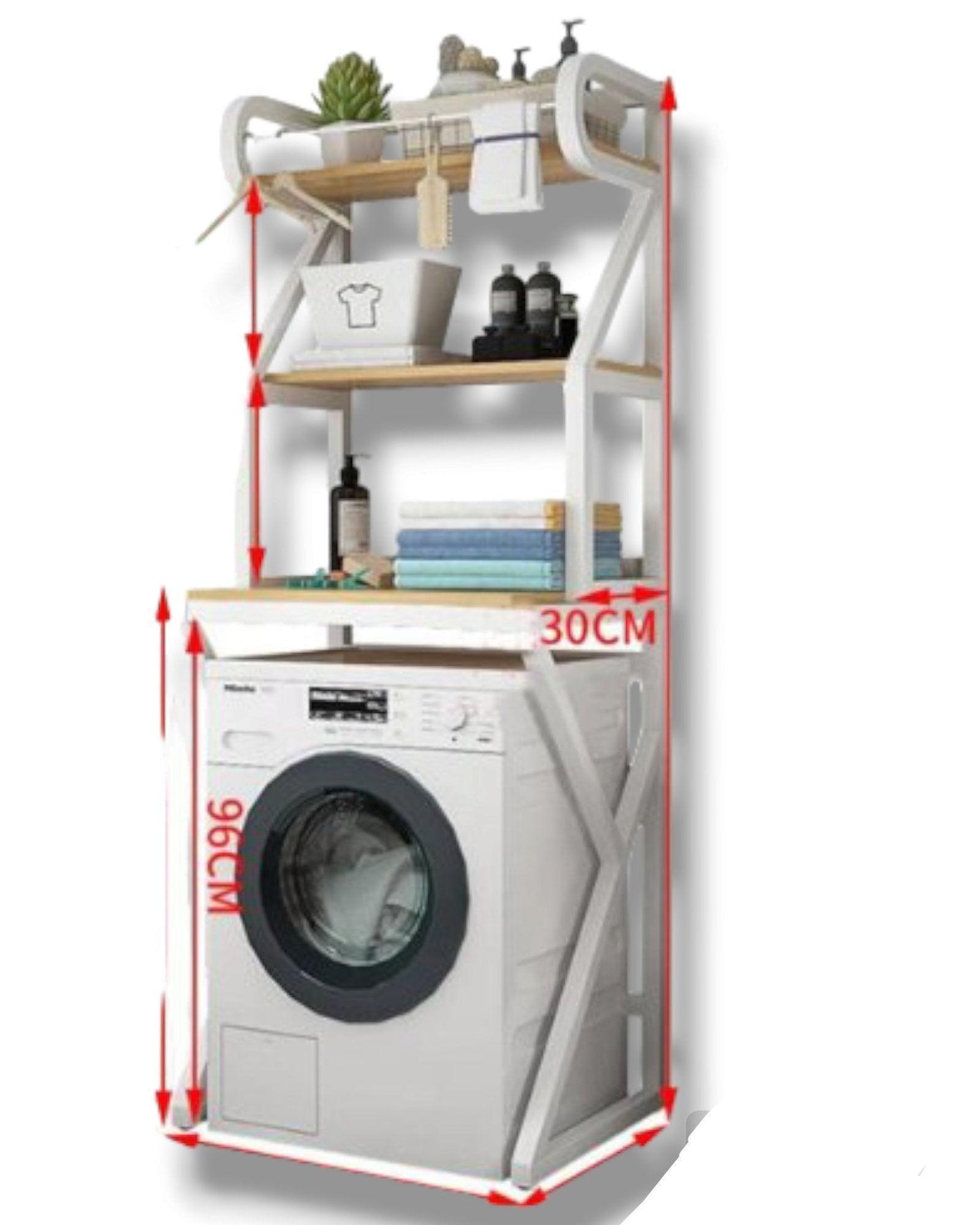ΡΑΦΙΕΡΑ ΠΑΝΩ ΑΠΟ ΠΛΥΝΤΗΡΙΟ ΜΕ 3 ΡΑΦΙΑ PREMIUM E1 60×180×70