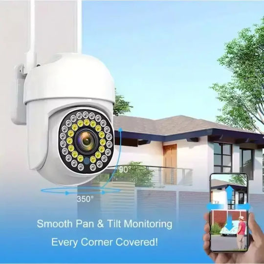 JORTAN IP ΚΑΜΕΡΑ ΠΑΡΑΚΟΛΟΥΘΗΣΗΣ WI-FI 1080P FULL HD ΑΔΙΑΒΡΟΧΗ ΜΕ ΑΜΦΙΔΡΟΜΗ ΕΠΙΚΟΙΝΩΝΙΑ JT-8161QJ