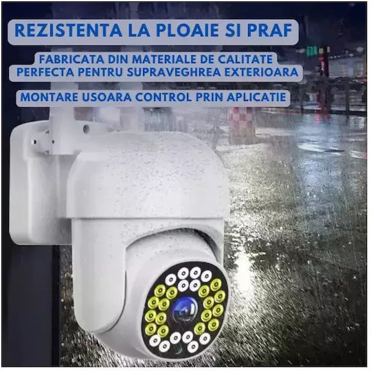 JORTAN IP ΚΑΜΕΡΑ ΠΑΡΑΚΟΛΟΥΘΗΣΗΣ WI-FI 1080P FULL HD ΑΔΙΑΒΡΟΧΗ - vip mix shop