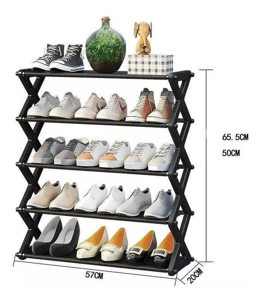 ΠΑΠΟΥΤΣΟΘΗΚΗ ΕΞΩΤΕΡΙΚΟΥ ΧΩΡΟΥ ΜΕ 5 ΡΑΦΙΑ 65x57x20cm - vip mix shop