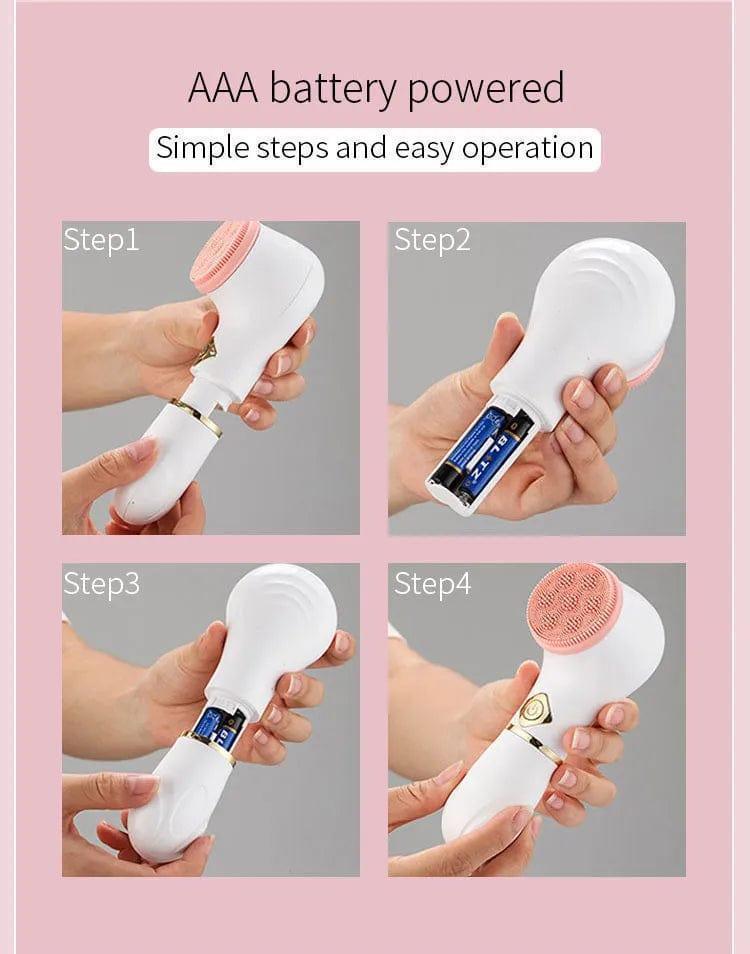ΣΥΣΚΕΥΗ ΚΑΘΑΡΙΣΜΟΥ ΠΡΟΣΩΠΟΥ 4D FACE WASHER - vip mix shop
