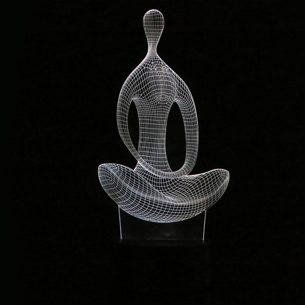 Διακοσμητικό Φωτιστικό 3D LED Ανθρώπινη Φιγούρα - vip mix shop