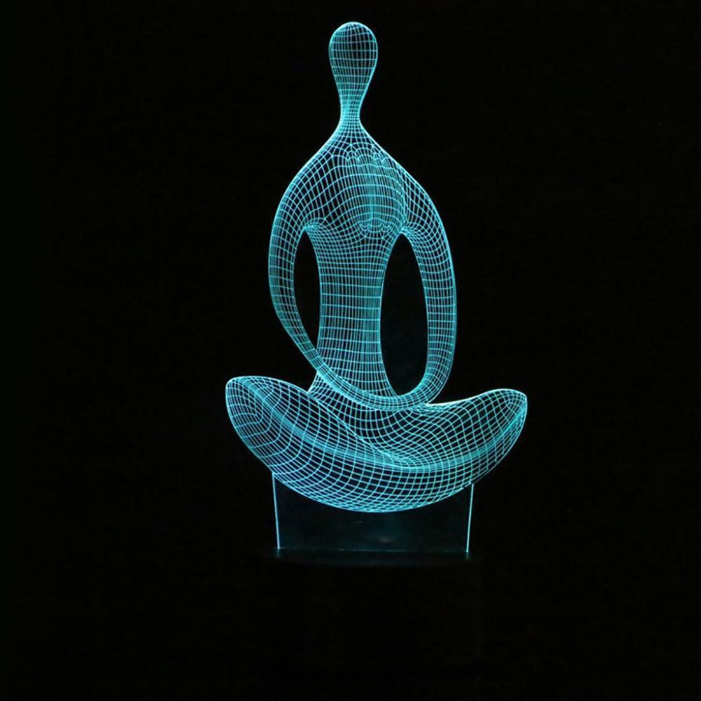 Διακοσμητικό Φωτιστικό 3D LED Ανθρώπινη Φιγούρα - vip mix shop