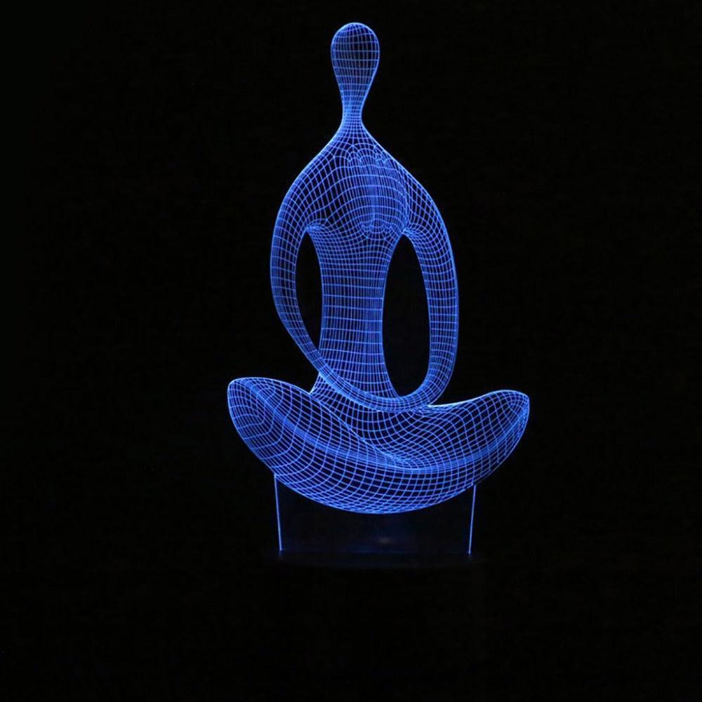 Διακοσμητικό Φωτιστικό 3D LED Ανθρώπινη Φιγούρα - vip mix shop