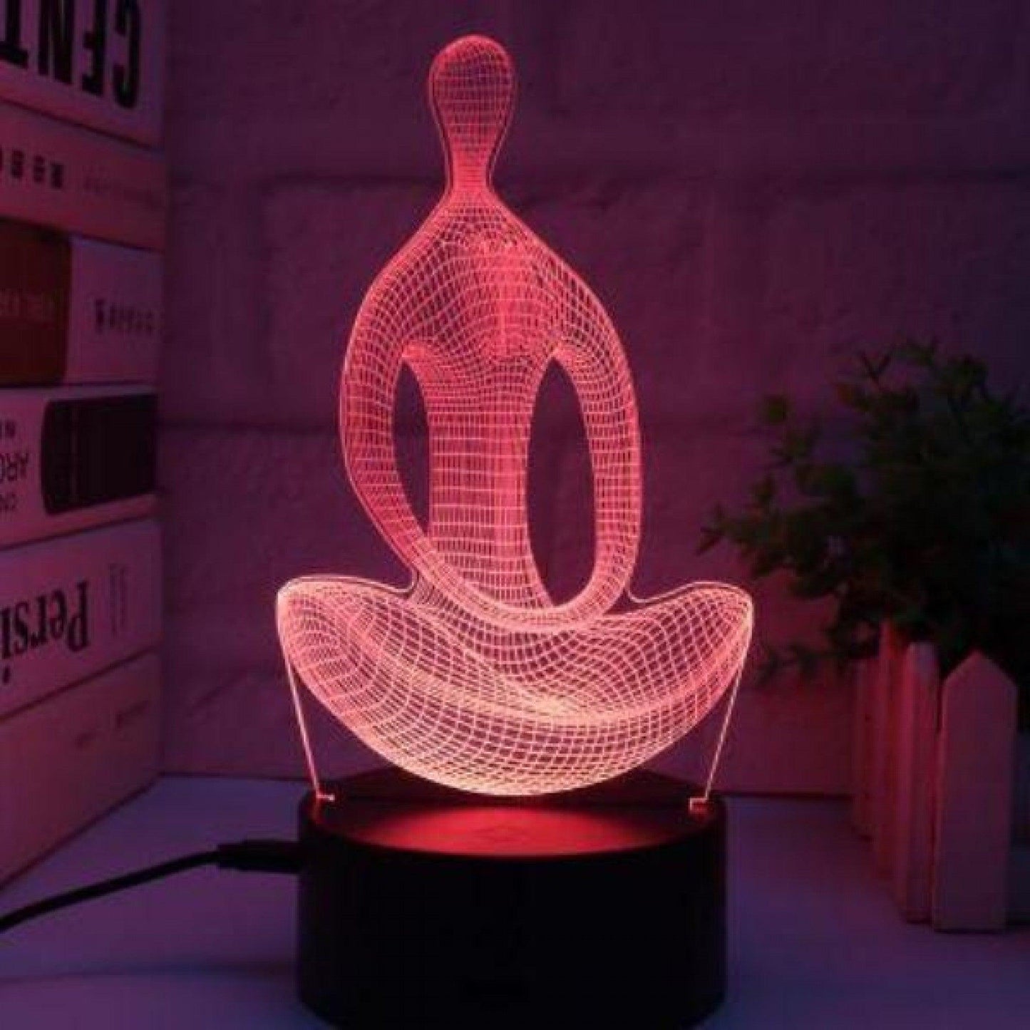 Διακοσμητικό Φωτιστικό 3D LED Ανθρώπινη Φιγούρα - vip mix shop