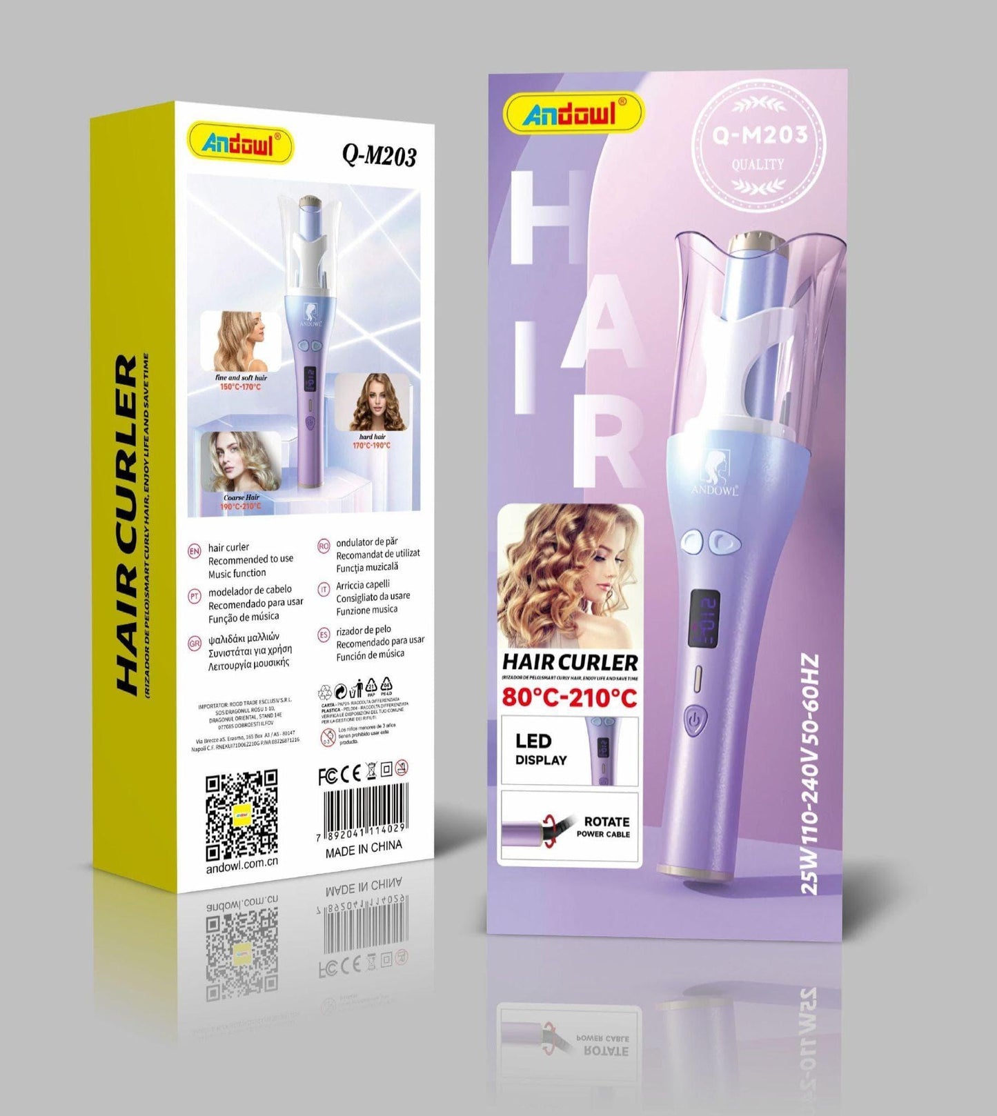 ΜΗΧΑΝΗΜΑ ΓΙΑ ΜΠΟΥΚΛΕΣ CLEVERCURL ANDOWL Q-M203 - vip mix shop