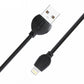AWEI USB ΣΕ TYPE-C ΚΑΛΩΔΙΟ ΦΟΡΤΙΣΗΣ & ΜΕΤΑΦΟΡΑΣ ΔΕΔΟΜΕΝΩΝ 1M (CL-63)