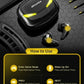 AWEI T35 IN-EAR BLUETOOTH HANDSFREE ΑΚΟΥΣΤΙΚΑ ΜΕ ΘΗΚΗ ΦΟΡΤΙΣΗΣ ΜΑΥΡΑ