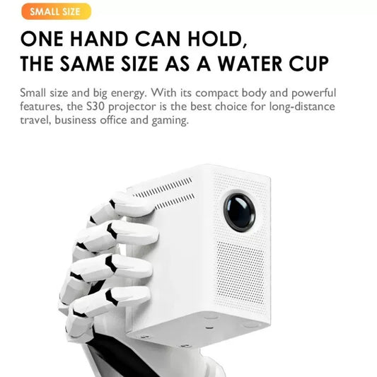 Mini Projector 4K με Ενσωματωμένα Ηχεία 5W