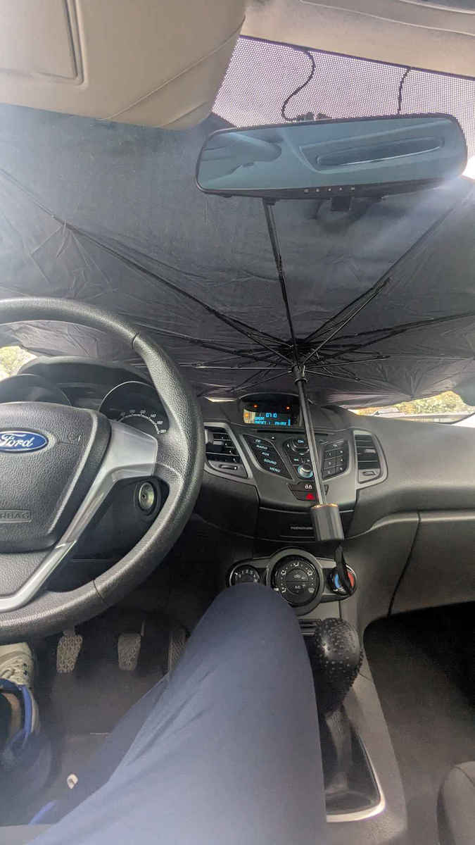 Εσωτερικό Σκίαστρο Παρμπρίζ Αυτοκινήτου 130x80cm