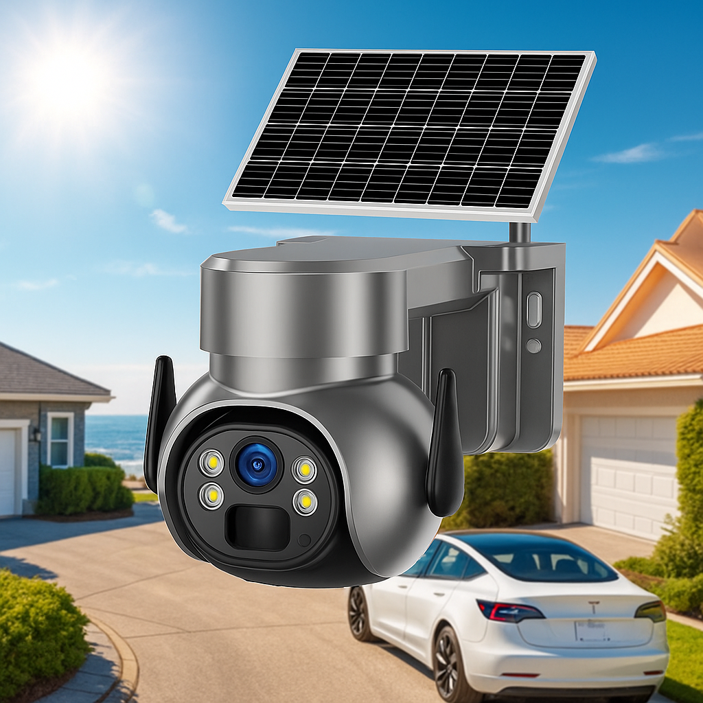 PREMIUM ΚΑΜΕΡΑ ΠΑΡΑΚΟΛΟΥΘΗΣΗΣ ΜΕ ΦΩΤΟΒΟΛΤΑΙΚΟ ΑΔΙΑΒΡΟΧΗ - vip mix shop 