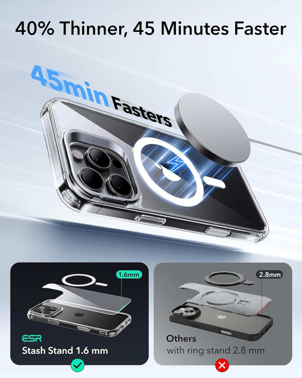 Διαφανής θήκη κινητού 2 σε 1 με ενσωματωμένη βάση στήριξης για iPhone – προστατευτική και πρακτική σχεδίαση ΔΙΑΦΑΝΗ ΘΗΚΗ ΜΕ ΒΑΣΗ ΚΙΝΗΤΟΥ 2 Σ 1 ΓΙΑ IPHONE