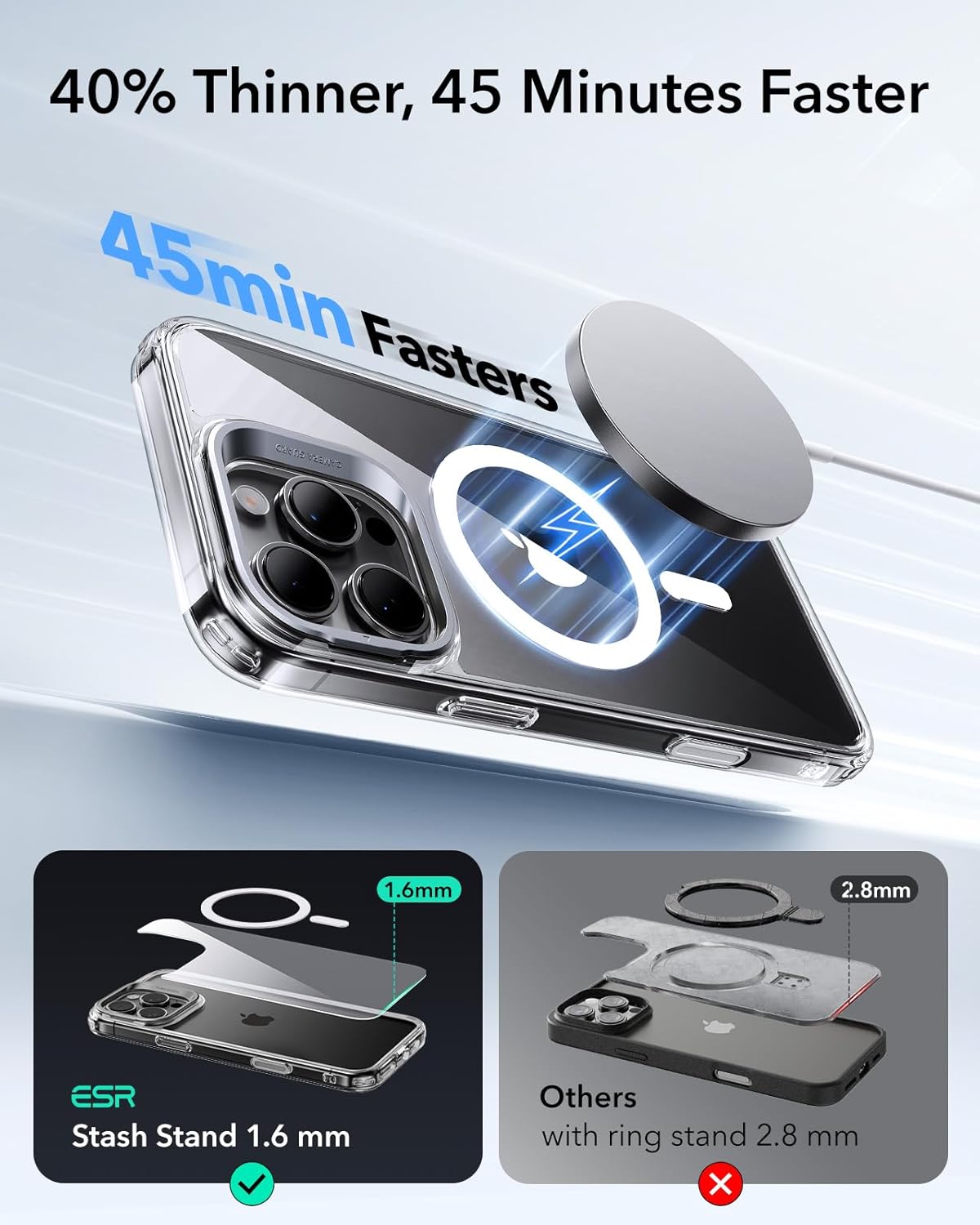 Διαφανής θήκη κινητού 2 σε 1 με ενσωματωμένη βάση στήριξης για iPhone – προστατευτική και πρακτική σχεδίαση ΔΙΑΦΑΝΗ ΘΗΚΗ ΜΕ ΒΑΣΗ ΚΙΝΗΤΟΥ 2 Σ 1 ΓΙΑ IPHONE