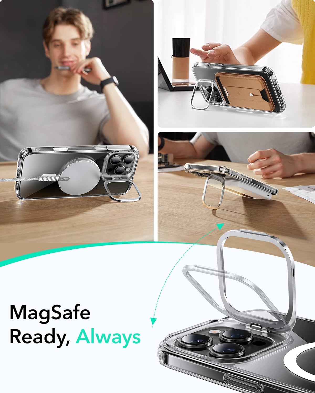 ΔΙΑΦΑΝΗ ΘΗΚΗ IPHONE 16 MEGASAFE ESR CLASSIC SERIES -  vip mix shop