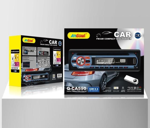 Ράδιο CD Αυτοκινήτου 1DIN με USB, Bluetooth & SD – 4x52W