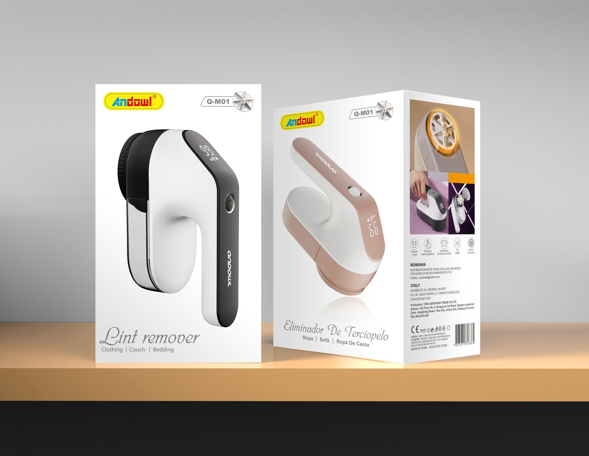 ΑΠΟΧΝΟΥΔΩΤΗΣ ΡΟΥΧΩΝ ANDOWL Q-M01 ΛΕΥΚΟΣ – ΑΦΑΙΡΕΣΗ ΧΝΟΥΔΙΩΝ & ΚΟΜΠΩΝ