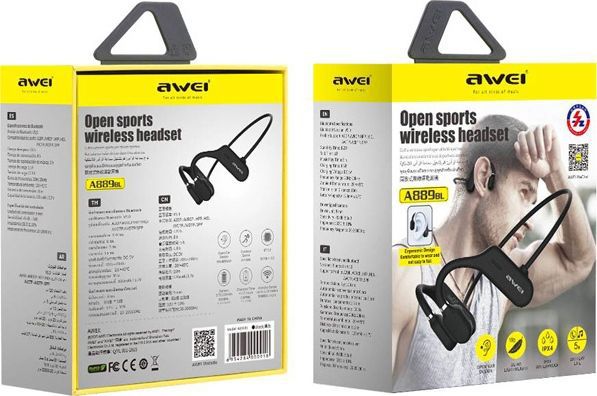 ΑΣΥΡΜΑΤΑ ΑΚΟΥΣΤΙΚΑ NECKBAND AWEI A889 PRO ΜΕ NOISE CANCELLING