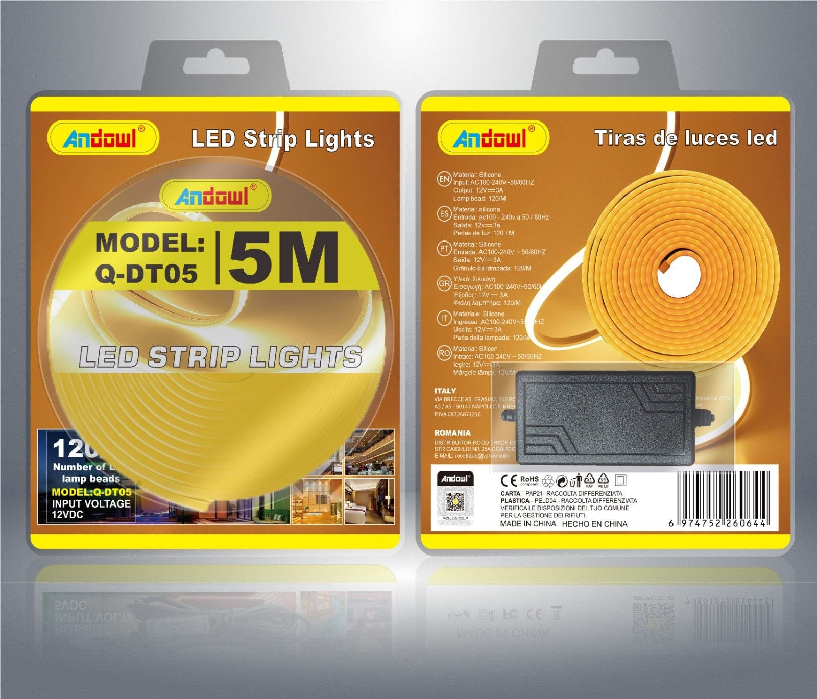 ΑΔΙΑΒΡΟΧΗ ΤΑΙΝΙΑ LED NEON FLEX 12V 5M ΘΕΡΜΟ ΛΕΥΚΟ