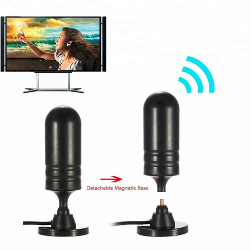 Andowl Q-A160 Εσωτερική Κεραία Τηλεόρασης DVB-T/DVB-T2 4K χωρίς Τροφοδοσία