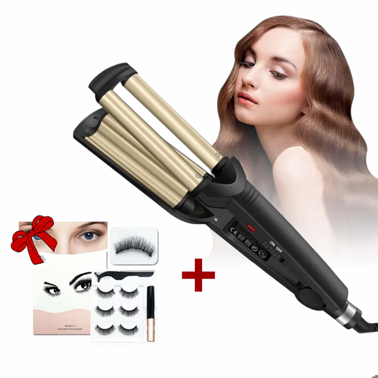 Ψαλίδι για κυματιστά μαλλιά Vang Gold ΗΡΩ-22