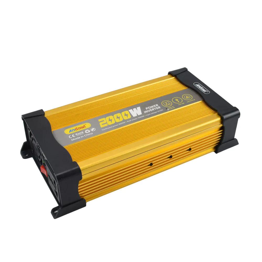Inverter Αυτοκινήτου 2000W 12V σε 220V Τροποποιημένου Ημιτόνου