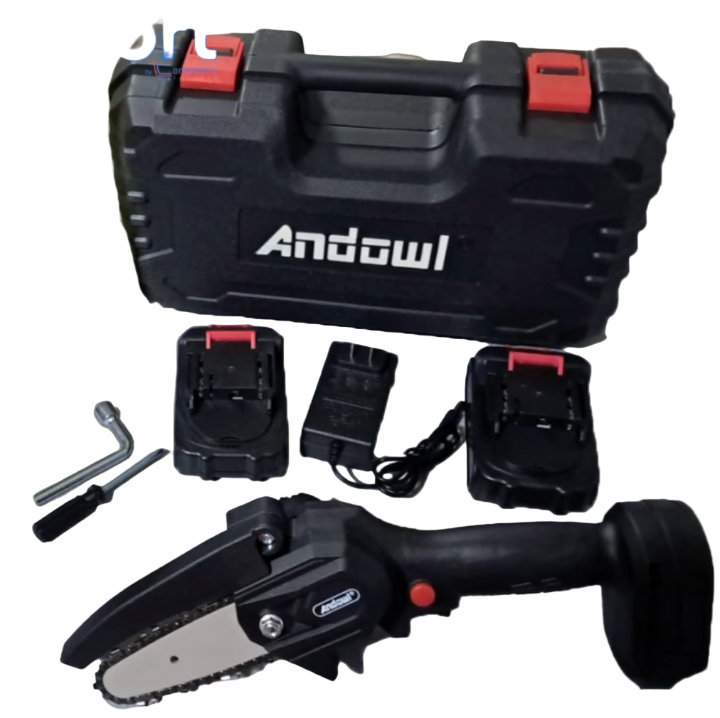 ΚΛΑΔΕΥΤΙΚΟ ΑΛΥΣΟΠΡΙΟΝΟ ΜΠΑΤΑΡΙΑΣ ANDOWL ΜΑΥΡΟ – ΦΟΡΗΤΟ CHAINSAW