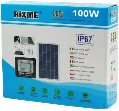 Ηλιακος Προβολεας 100W, με Αισθητηρα Κινησης & Τηλεχειριστηριο - vip mix shop