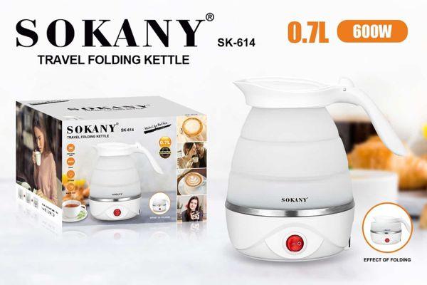 ΒΡΑΣΤΗΡΑΣ ΛΕΥΚΟΣ 600ΒΑΤ SOKANY SK-614 600 W 600 ml - vip mix shop