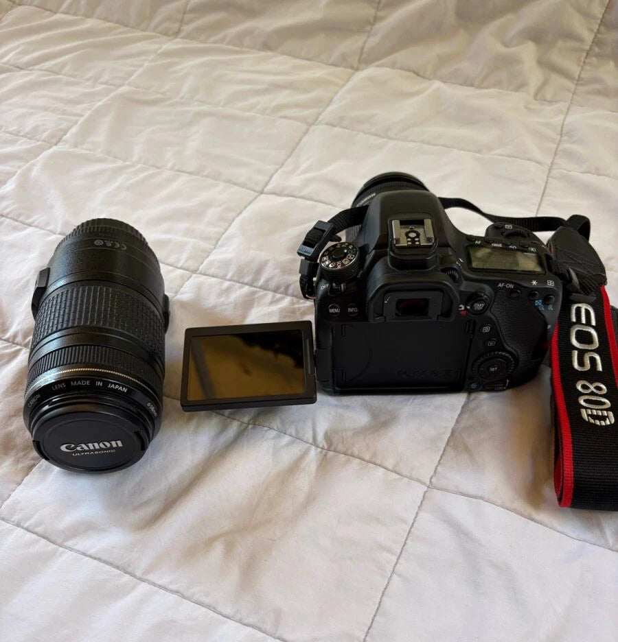 ΜΕΤΑΧΕΙΡΙΣΜΕΝΗ CANON EOS 80D ΜΕ ΦΑΚΟ 18–55MM