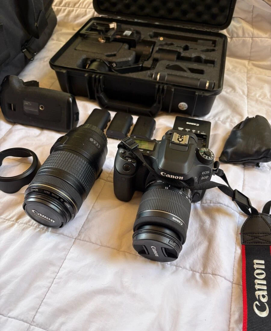 ΜΕΤΑΧΕΙΡΙΣΜΕΝΗ CANON EOS 80D ΜΕ ΦΑΚΟ 18–55MM