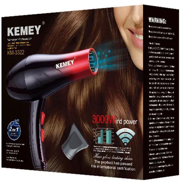 ΠΙΣΤΟΛΑΚΙ ΜΑΛΛΙΩΝ ΕΠΑΓΓΕΛΜΑΤΙΚΟ 3000W KEMEY KM 2376 - vip mix shop