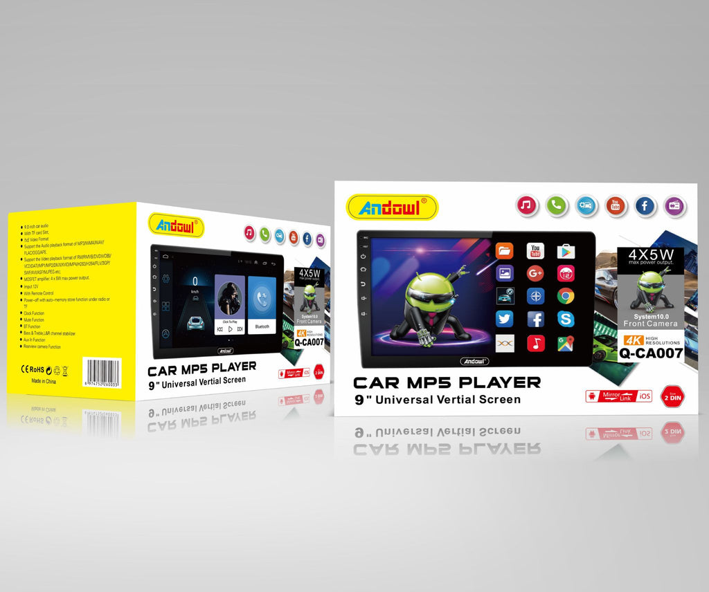 Android Ηχοσύστημα Αυτοκινήτου 9 Ιντσών με GPS