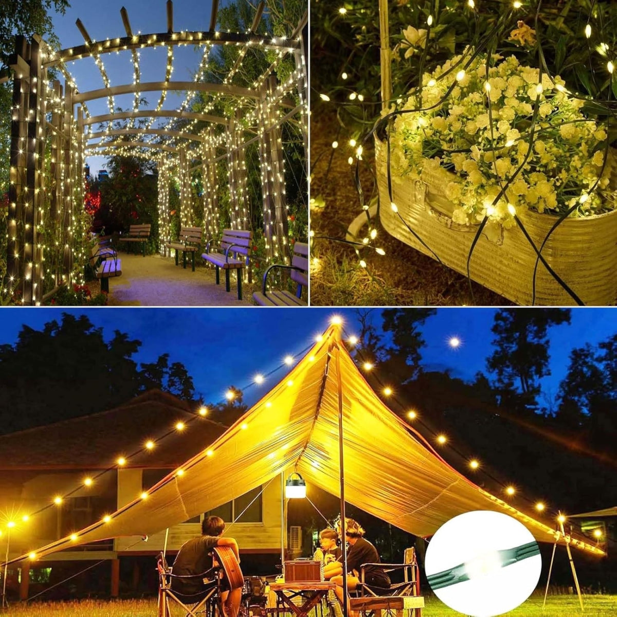 Χριστουγεννιάτικα Λαμπάκια 500 LED 50m με Τηλεχειριστήριο