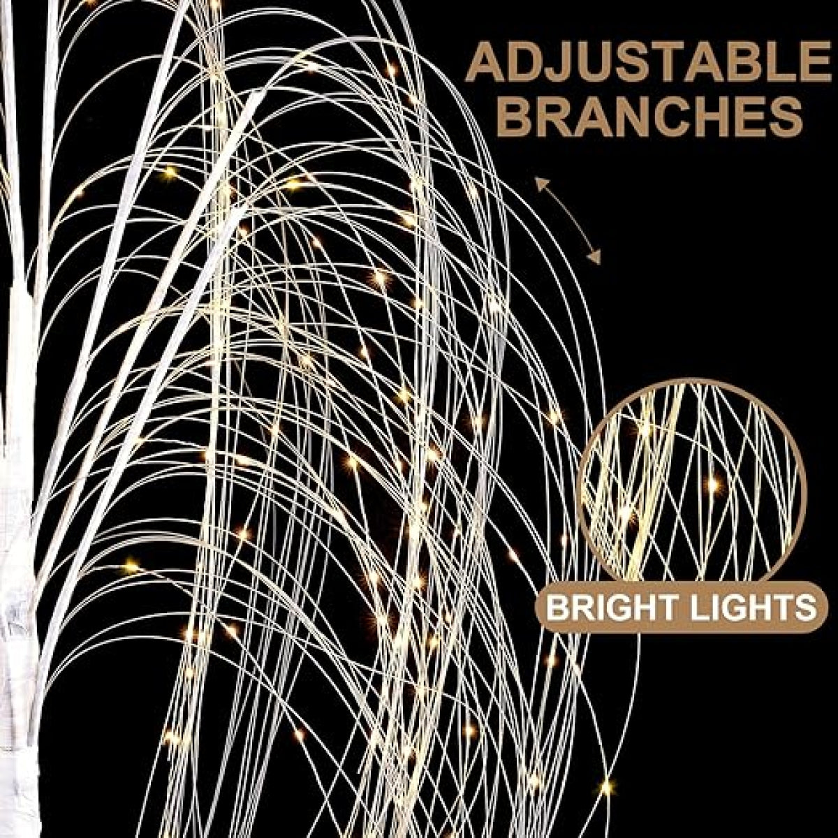 Φωτιζόμενο Χριστουγεννιάτικο Δέντρο 504 LED 180cm – Θερμό Λευκό