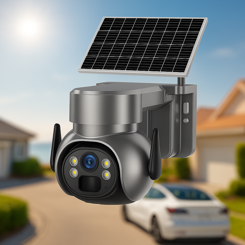 PREMIUM ΚΑΜΕΡΑ ΠΑΡΑΚΟΛΟΥΘΗΣΗΣ ΜΕ ΦΩΤΟΒΟΛΤΑΙΚΟ ΑΔΙΑΒΡΟΧΗ - vip mix shop 