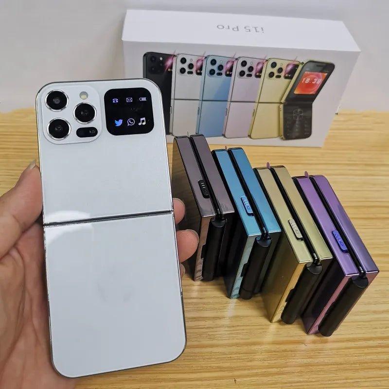 ΚΙΝΗΤΟ ΜΕ ΔΙΠΛΗ ΚΑΡΤΑ SIM ΑΝΑΔΙΠΛΟΥΜΕΝΟ ΜΕ ΟΘΟΝΗ 2.4" i15 PRO - vip mix shop