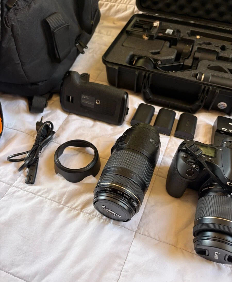 ΜΕΤΑΧΕΙΡΙΣΜΕΝΗ CANON EOS 80D ΜΕ ΦΑΚΟ 18–55MM