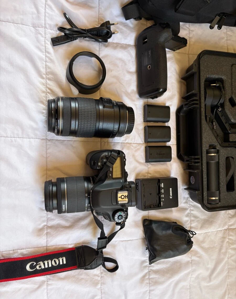 ΜΕΤΑΧΕΙΡΙΣΜΕΝΗ CANON EOS 80D ΜΕ ΦΑΚΟ 18–55MM