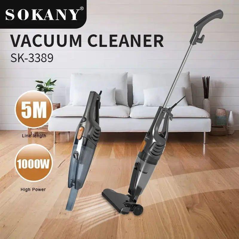 ΣΚΟΥΠΑ STICK ΗΛΕΚΤΡΙΚΗ 1000 WATT 2IN1 ΜΑΥΡΗ SOKANY SK-3389- vip mix shop
