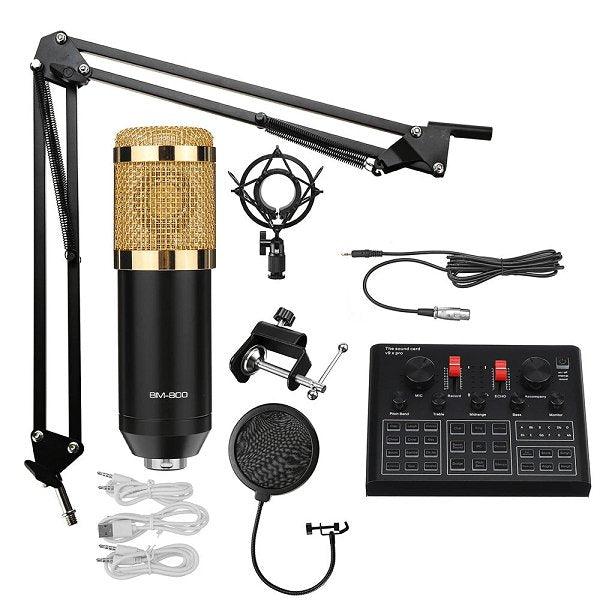 Εξωτερική Επαγγελματική Κάρτα Ηχου Q-MIC580 Andowl /USB Microphone Soundcard - vip mix shop