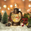Χριστουγεννιάτικο Φωτιζόμενο Φαναράκι Νερού με Γκλίτερ - vip mix shop