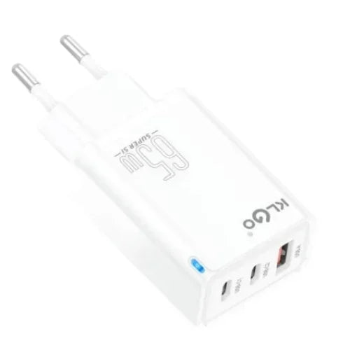 KLGO PD-71 65W FAST CHARGE ΦΟΡΤΙΣΤΗΣ ΓΡΗΓΟΡΗΣ ΦΟΡΤΙΣΗΣ ΜΕ ΙΣΧΥ 65WATT