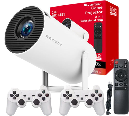 Φορητός Προβολέας Παιχνιδιών 2 σε 1 – Game Projector Android 11