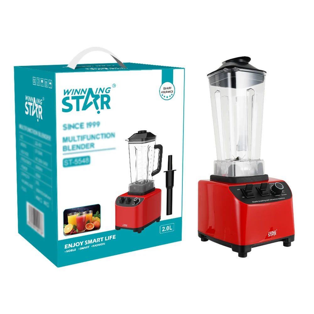 ΜΠΛΕΝΤΕΡ ΓΙΑ ΣΜΟΥΘΙ 2 ΛΙΤΡΑ WINNING STAR ST-5548-S - VIP MIX SHOP
